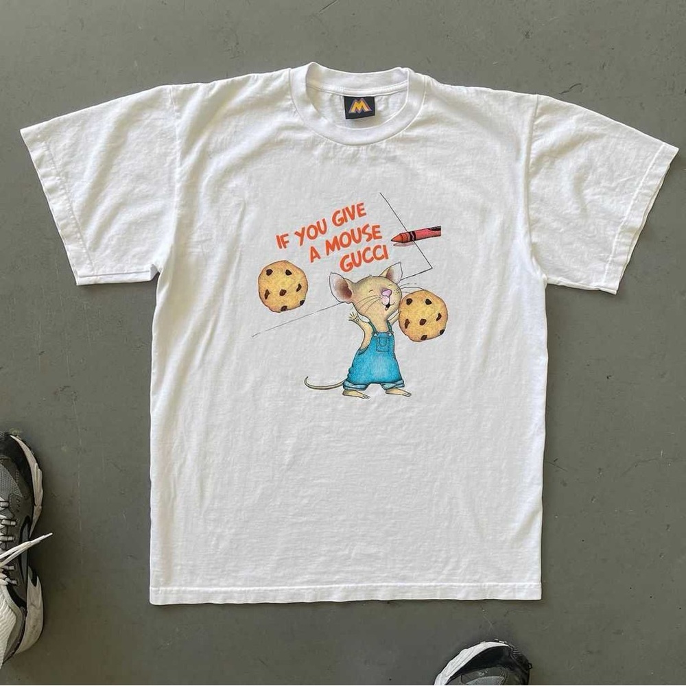 Mega Yacht If You Give a Mouse a Gucci Tshirt Large